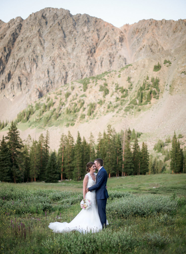 Adventure wedding at Arapahoe Basin Ski Resort in Dillon Colorado