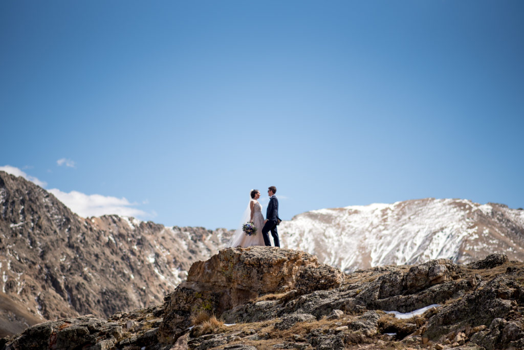 Breckenridge elopement on Loveland Pass | Best places to elope in Breckenridge | Breckenridge elopement locations