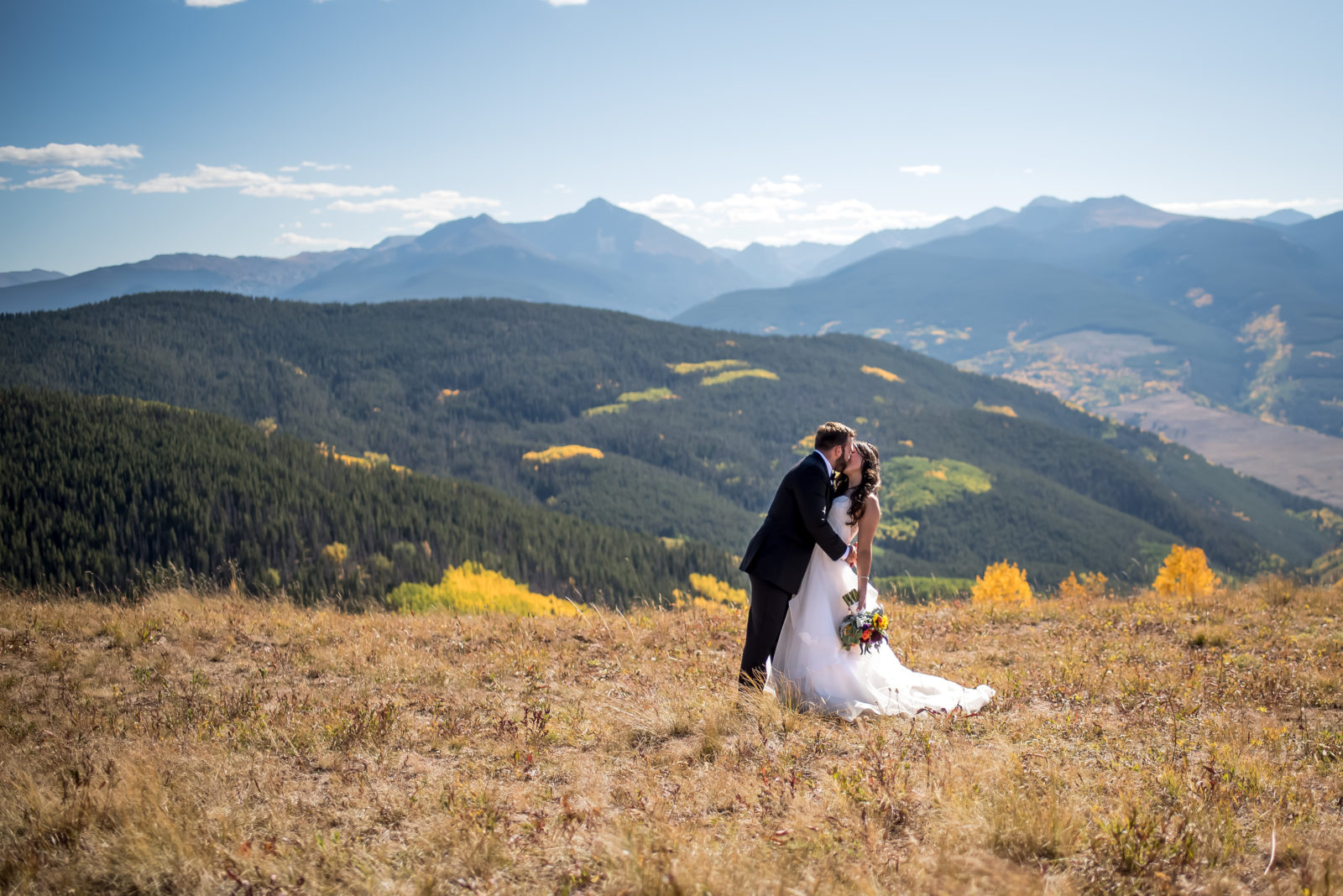 Vail Wedding Deck Intimate Wedding - Roaming Pine