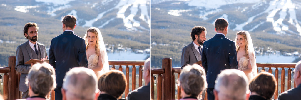 Colorado winter ceremony at The Lodge at Breckenridge